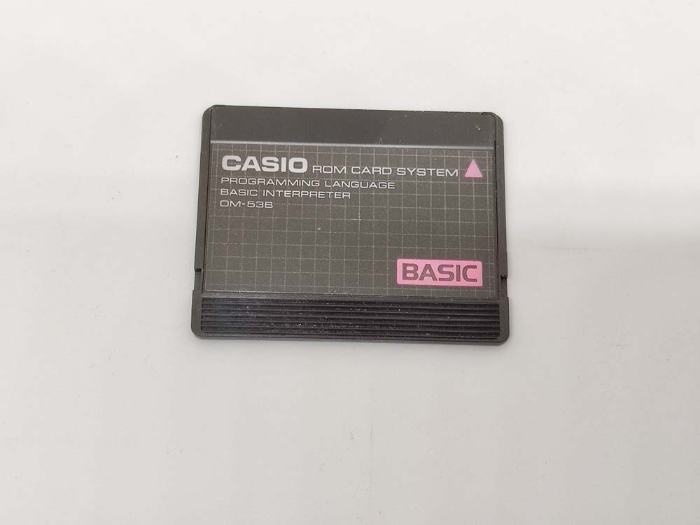 CASIO ROM CARD OM-53B BASIC (copia) - Image 4