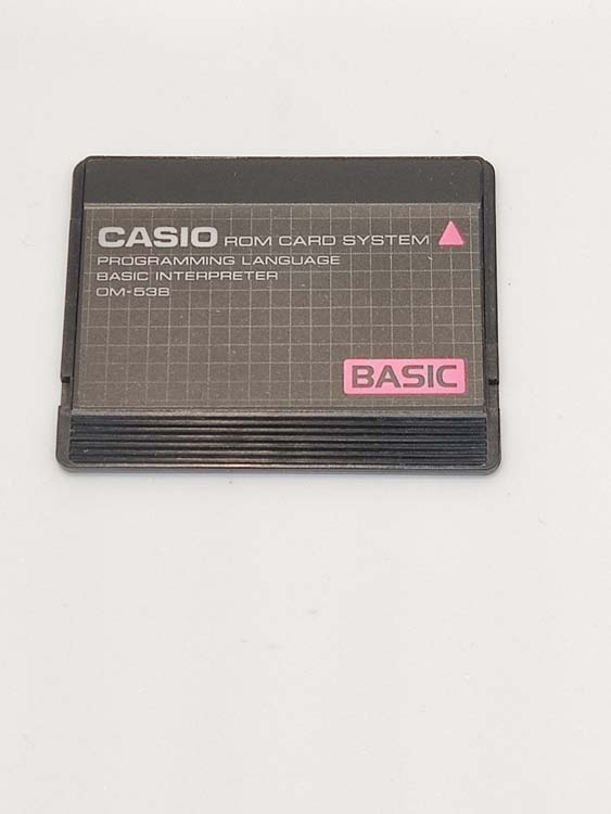 CASIO ROM CARD OM-53B BASIC for PB-2000C  # 751 - Image 3