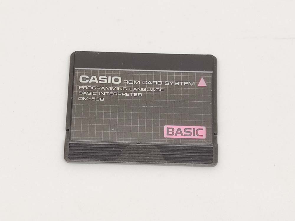 CASIO ROM CARD OM-53B BASIC for PB-2000C   # 791 - Image 3