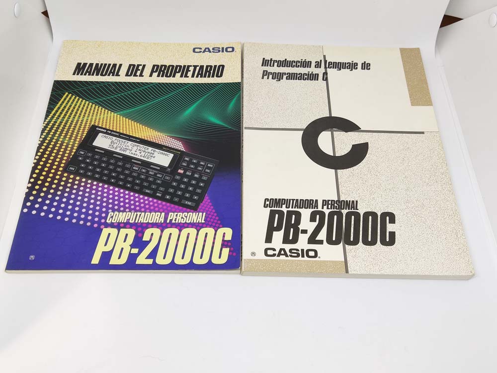 Casio calculator PB-2000C with Manuals # 792 - Image 12