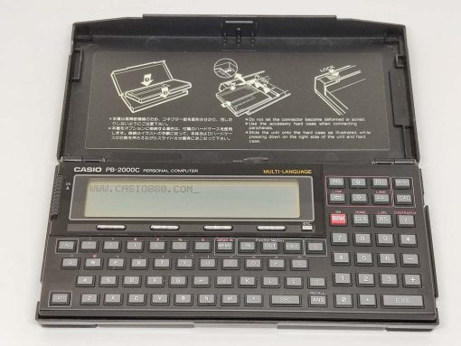 Casio calculator PB-2000C with Manuals # 792 - Image 2
