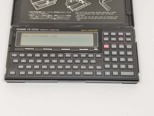 Casio calculator PB-2000C with Manuals # 792 - Image 3