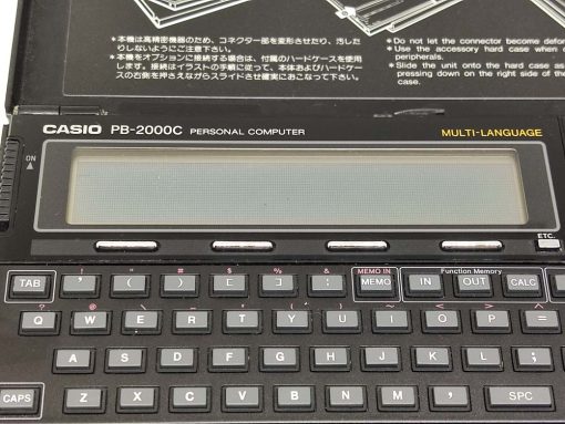 Casio calculator PB-2000C with Manuals # 792 - Image 6
