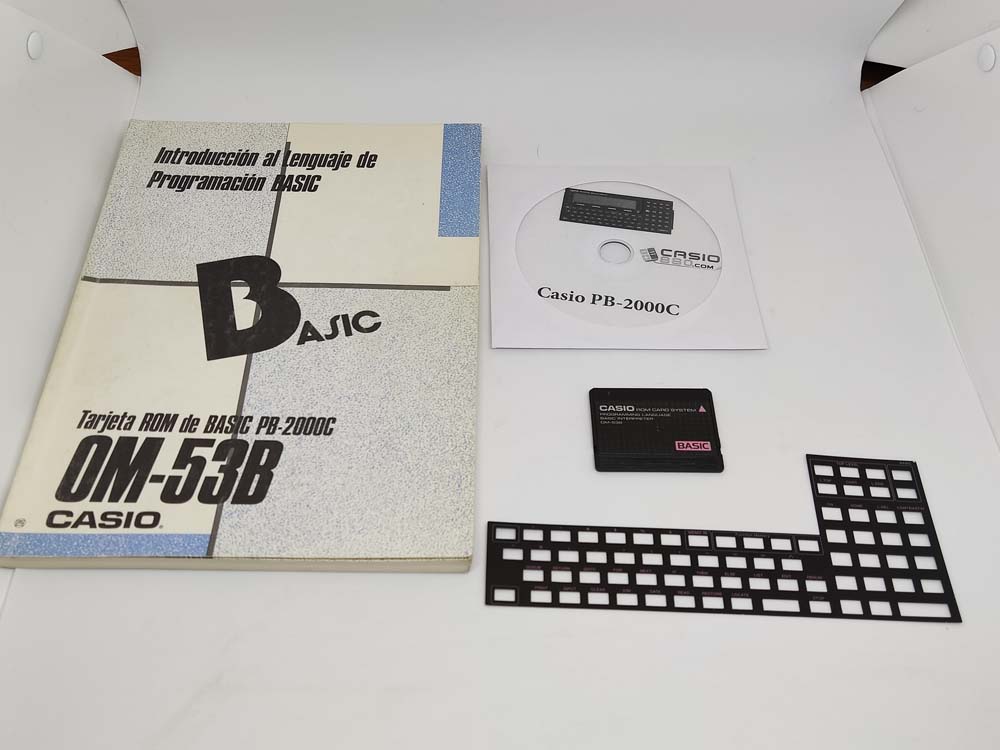 CASIO ROM CARD OM-53B BASIC for PB-2000C   # 794