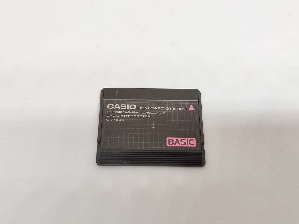 CASIO ROM CARD OM-53B BASIC for PB-2000C   # 794 - Image 2