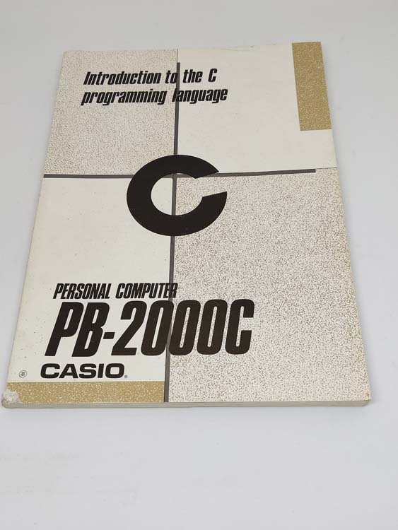 Casio calculator PB-2000C with Manuals # 797 - Image 11