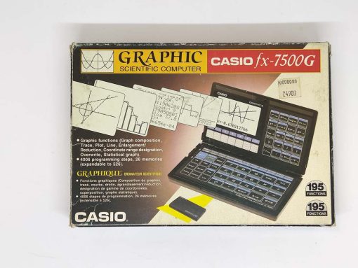 Casio calculator fx-7500G MINT  # 832