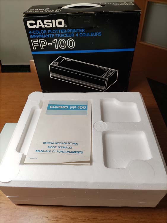 Printer Casio FP-100  MINT CONDITION  # 851 - Image 2