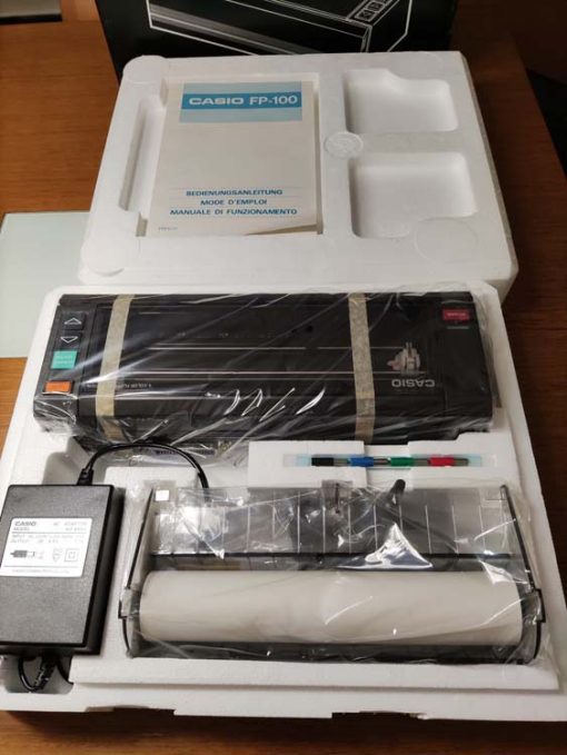 Printer Casio FP-100  MINT CONDITION  # 851 - Image 3