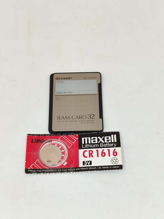 Tarjeta RAM CE-2H32M 32kb  # 910