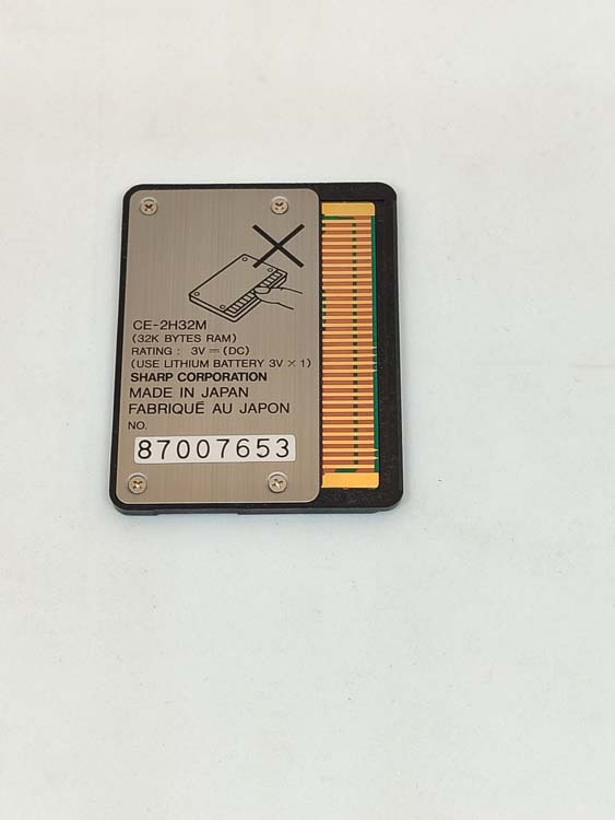 Tarjeta RAM CE-2H32M 32kb  # 910 - Imagen 2