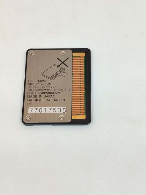 Tarjeta RAM CE-2H32M 32kb  # 911 - Imagen 2