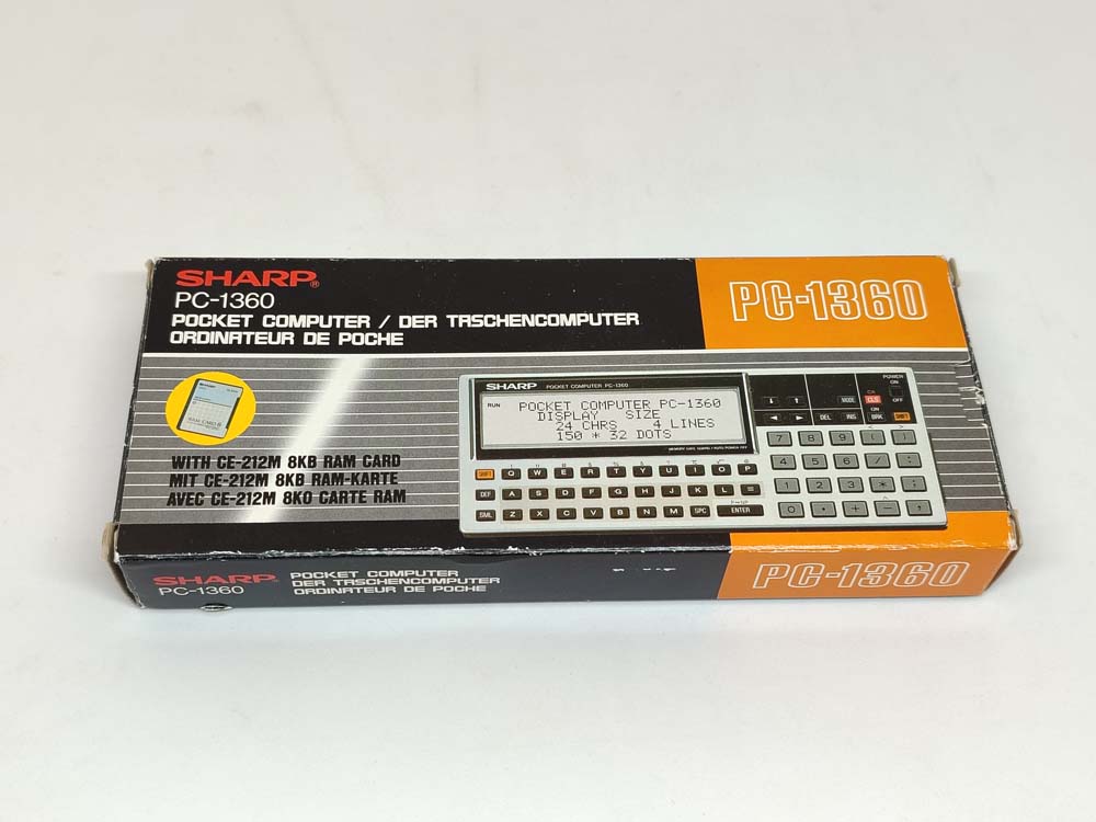 Sharp calculator PC-1360 WITH ERROR #913