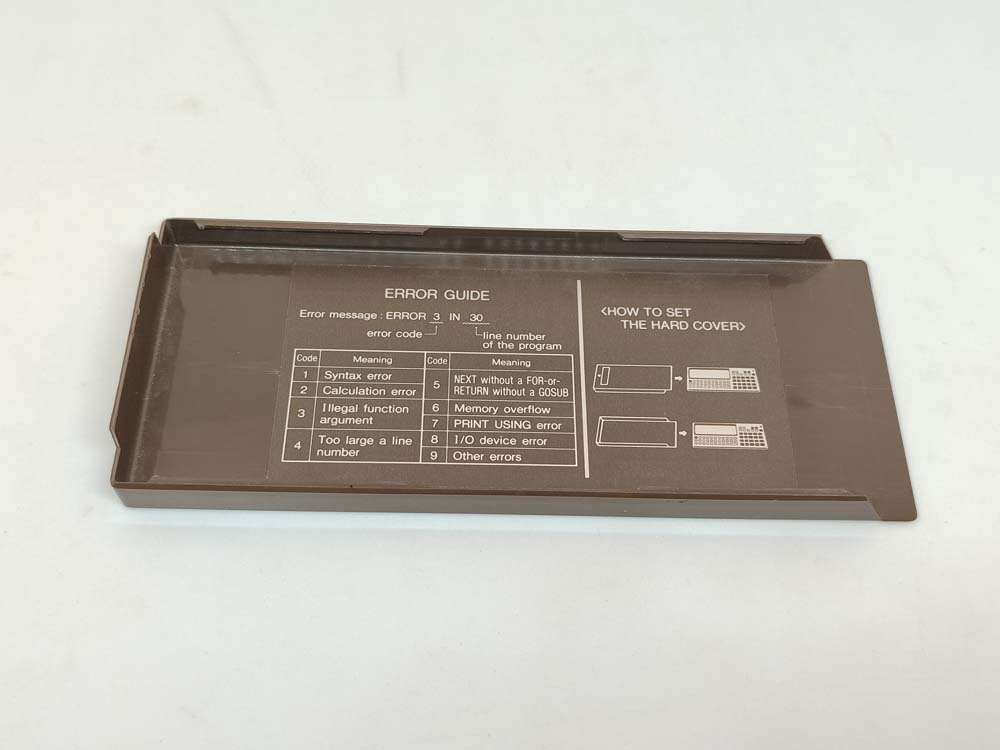 Sharp calculator PC-1360 WITH ERROR #913 - Image 10