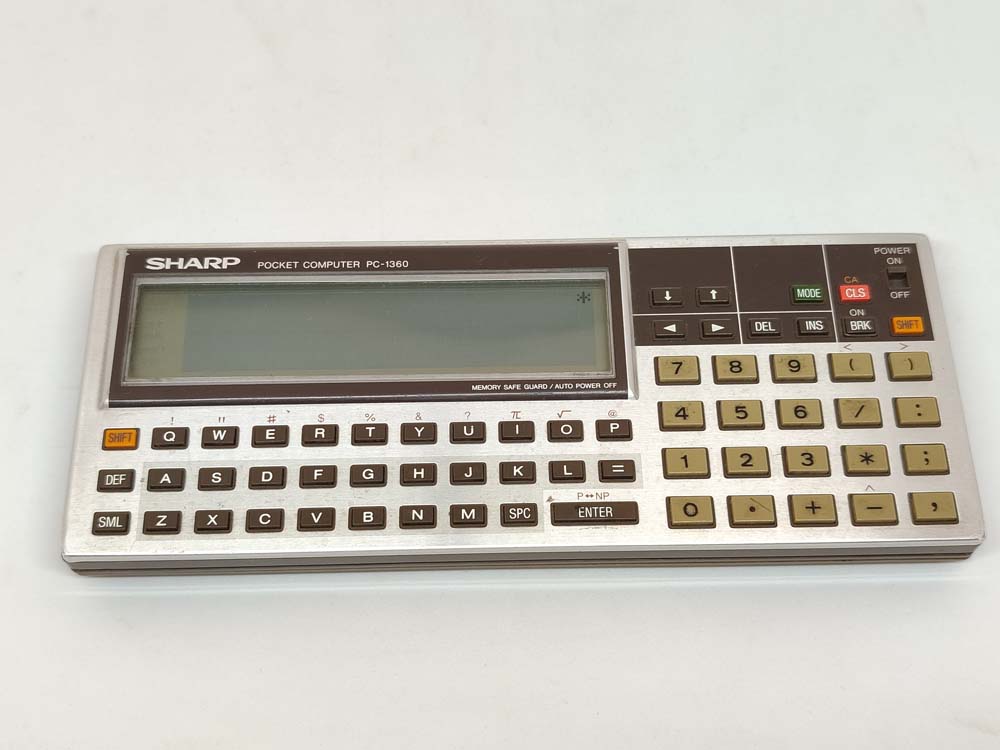 Sharp calculator PC-1360 WITH ERROR #913 - Image 3