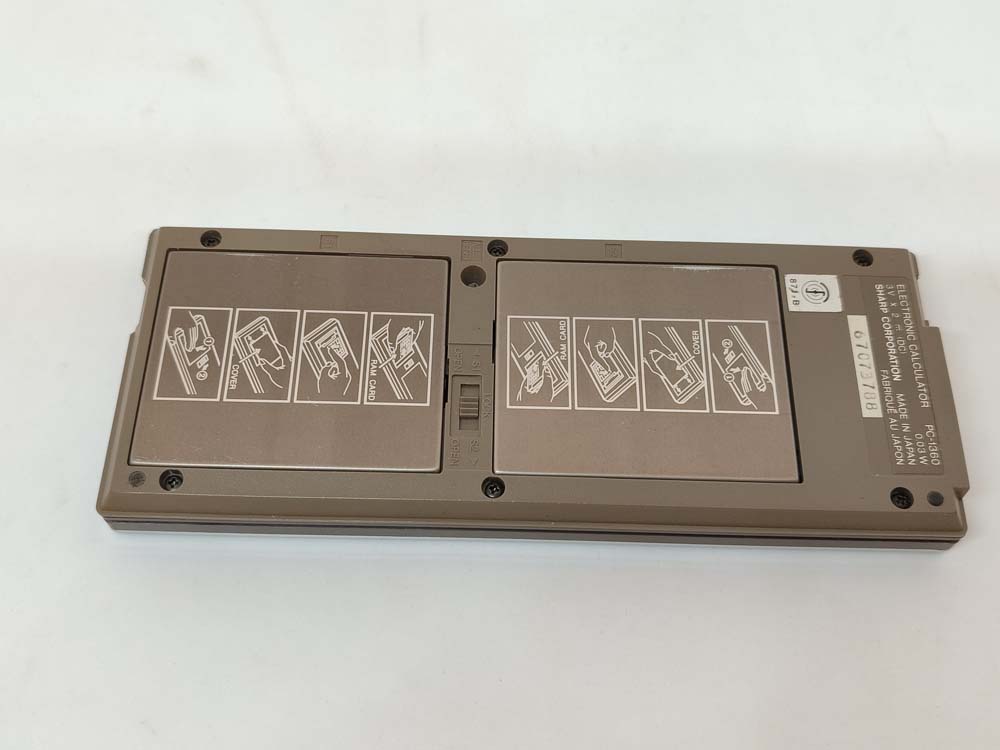 Sharp calculator PC-1360 WITH ERROR #913 - Image 8