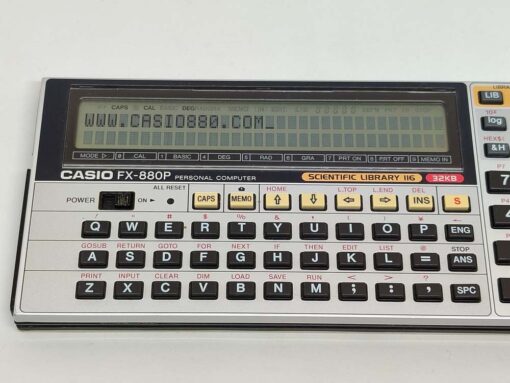 Casio calculator FX-880p # 938 - Image 3