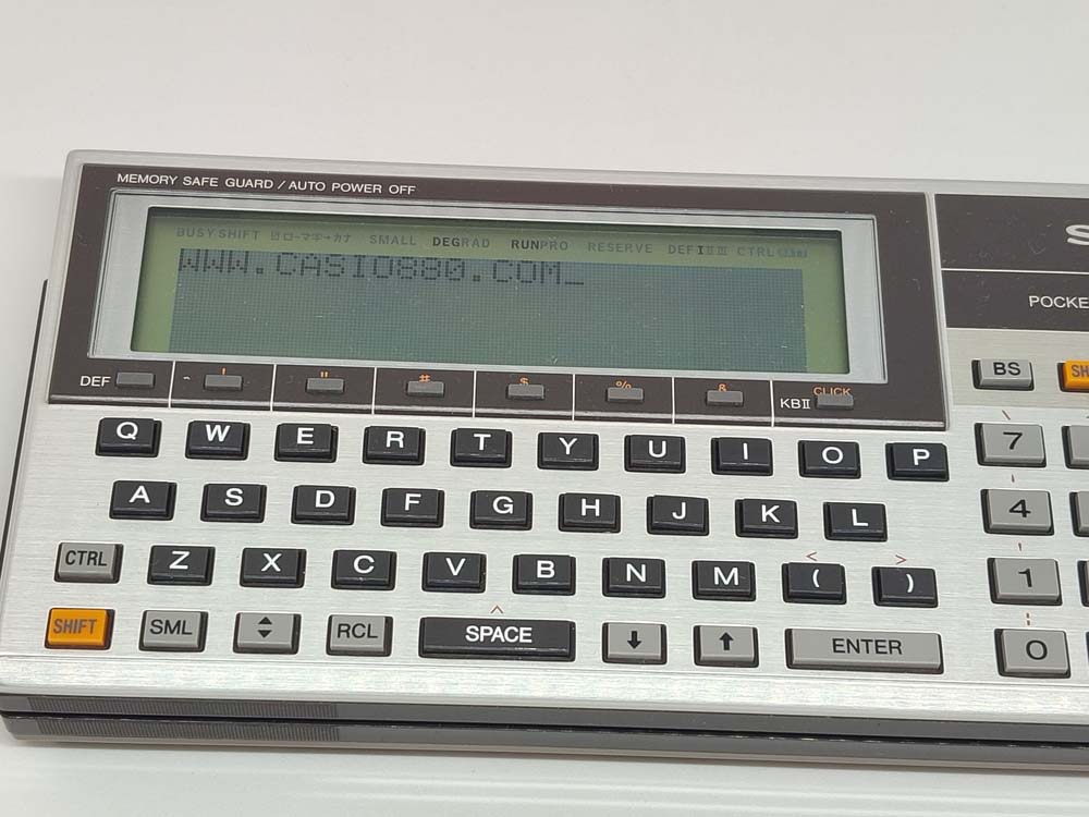 Sharp calculator PC-1600 # 967 - Image 3