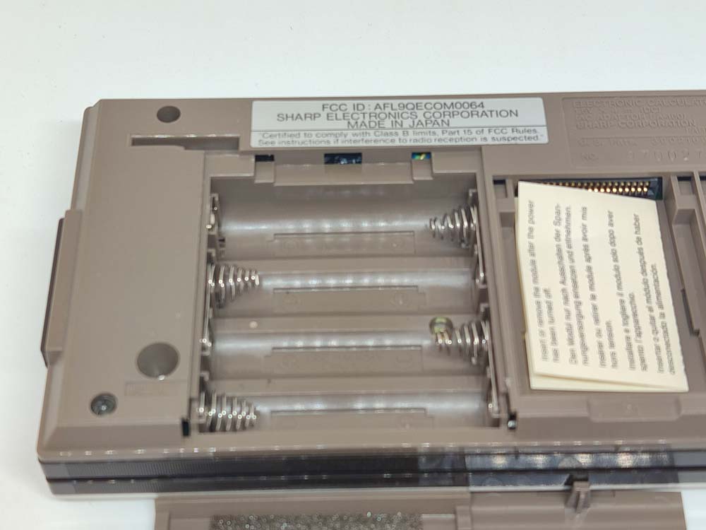 Sharp calculator PC-1600 # 967 - Image 9
